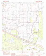 Larto Lake North Louisiana Historical topographic map, 1:24000 scale, 7.5 X 7.5 Minute, Year 1982