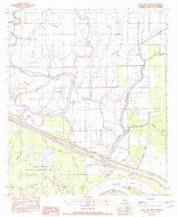 Larto Lake North Louisiana Historical topographic map, 1:24000 scale, 7.5 X 7.5 Minute, Year 1982