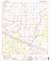 Larto Lake North Louisiana Historical topographic map, 1:24000 scale, 7.5 X 7.5 Minute, Year 1982