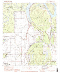 Larto Lake South Louisiana Historical topographic map, 1:24000 scale, 7.5 X 7.5 Minute, Year 1982