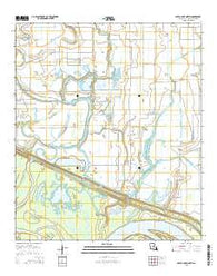 Larto Lake North Louisiana Current topographic map, 1:24000 scale, 7.5 X 7.5 Minute, Year 2015
