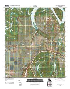 Larto Lake South Louisiana Historical topographic map, 1:24000 scale, 7.5 X 7.5 Minute, Year 2012