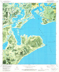 Latania Lake Louisiana Historical topographic map, 1:24000 scale, 7.5 X 7.5 Minute, Year 1980