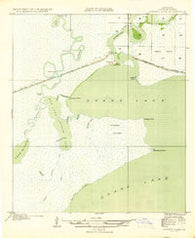Latania Lake Louisiana Historical topographic map, 1:31680 scale, 7.5 X 7.5 Minute, Year 1935