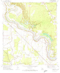Latanier Louisiana Historical topographic map, 1:24000 scale, 7.5 X 7.5 Minute, Year 1972