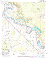Latanier Louisiana Historical topographic map, 1:24000 scale, 7.5 X 7.5 Minute, Year 1972