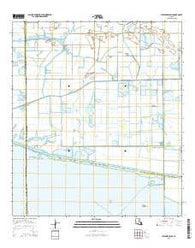 Latanier Bayou Louisiana Current topographic map, 1:24000 scale, 7.5 X 7.5 Minute, Year 2015