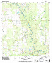 Le Blanc Louisiana Historical topographic map, 1:24000 scale, 7.5 X 7.5 Minute, Year 1994