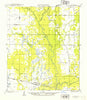 Le Blanc Louisiana Historical topographic map, 1:31680 scale, 7.5 X 7.5 Minute, Year 1954