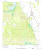 Lecompte Louisiana Historical topographic map, 1:24000 scale, 7.5 X 7.5 Minute, Year 1972