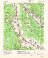 Lecompte Louisiana Historical topographic map, 1:62500 scale, 15 X 15 Minute, Year 1935