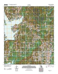 Leesville Louisiana Historical topographic map, 1:24000 scale, 7.5 X 7.5 Minute, Year 2012