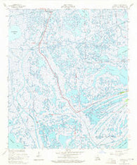 Leesville Louisiana Historical topographic map, 1:24000 scale, 7.5 X 7.5 Minute, Year 1957