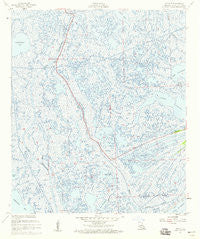 Leesville Louisiana Historical topographic map, 1:24000 scale, 7.5 X 7.5 Minute, Year 1957