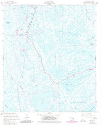 Leesville Louisiana Historical topographic map, 1:24000 scale, 7.5 X 7.5 Minute, Year 1957
