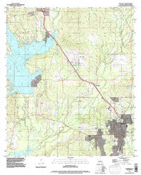 Leesville Louisiana Historical topographic map, 1:24000 scale, 7.5 X 7.5 Minute, Year 1994