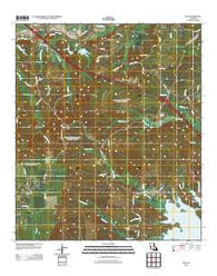 Lena Louisiana Historical topographic map, 1:24000 scale, 7.5 X 7.5 Minute, Year 2012