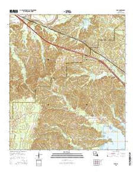 Lena Louisiana Current topographic map, 1:24000 scale, 7.5 X 7.5 Minute, Year 2015