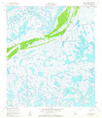 Lena Lagoon Louisiana Historical topographic map, 1:24000 scale, 7.5 X 7.5 Minute, Year 1955
