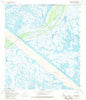 Lena Lagoon Louisiana Historical topographic map, 1:24000 scale, 7.5 X 7.5 Minute, Year 1968