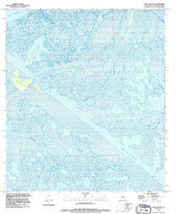 Lena Lagoon Louisiana Historical topographic map, 1:24000 scale, 7.5 X 7.5 Minute, Year 1993