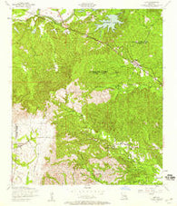 Lena Louisiana Historical topographic map, 1:24000 scale, 7.5 X 7.5 Minute, Year 1954