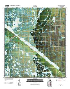 Lena Lagoon Louisiana Historical topographic map, 1:24000 scale, 7.5 X 7.5 Minute, Year 2012