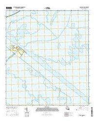 Lena Lagoon Louisiana Current topographic map, 1:24000 scale, 7.5 X 7.5 Minute, Year 2015
