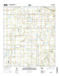 Leroy Louisiana Current topographic map, 1:24000 scale, 7.5 X 7.5 Minute, Year 2015