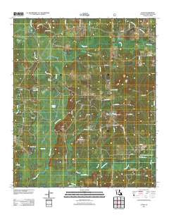Leton Louisiana Historical topographic map, 1:24000 scale, 7.5 X 7.5 Minute, Year 2012
