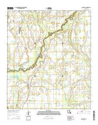 Liddieville Louisiana Current topographic map, 1:24000 scale, 7.5 X 7.5 Minute, Year 2015