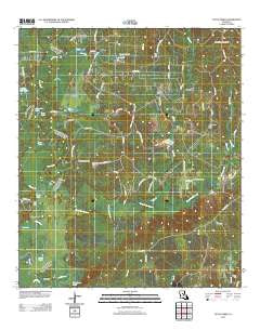 Little Creek Louisiana Historical topographic map, 1:24000 scale, 7.5 X 7.5 Minute, Year 2012