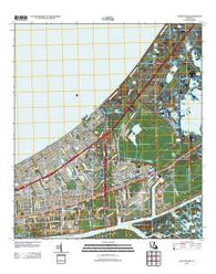 Little Woods Louisiana Historical topographic map, 1:24000 scale, 7.5 X 7.5 Minute, Year 2012