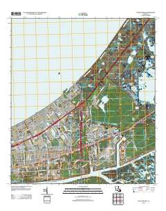Little Woods Louisiana Historical topographic map, 1:24000 scale, 7.5 X 7.5 Minute, Year 2012