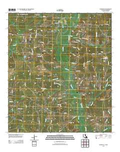 Liverpool Louisiana Historical topographic map, 1:24000 scale, 7.5 X 7.5 Minute, Year 2012