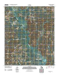 Lockhart Louisiana Historical topographic map, 1:24000 scale, 7.5 X 7.5 Minute, Year 2011