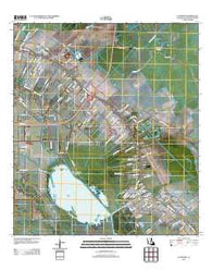 Lockport Louisiana Historical topographic map, 1:24000 scale, 7.5 X 7.5 Minute, Year 2012