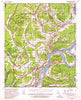 Locust Ridge Louisiana Historical topographic map, 1:62500 scale, 15 X 15 Minute, Year 1939