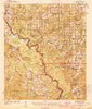 Logansport Louisiana Historical topographic map, 1:62500 scale, 15 X 15 Minute, Year 1944