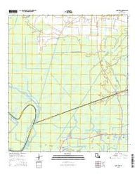 Lone Star Louisiana Current topographic map, 1:24000 scale, 7.5 X 7.5 Minute, Year 2015
