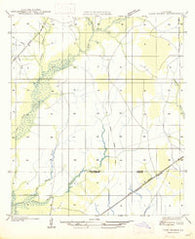 Long Marsh Louisiana Historical topographic map, 1:31680 scale, 7.5 X 7.5 Minute, Year 1947