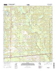 Longville Louisiana Current topographic map, 1:24000 scale, 7.5 X 7.5 Minute, Year 2015