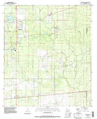 Longville Louisiana Historical topographic map, 1:24000 scale, 7.5 X 7.5 Minute, Year 1994