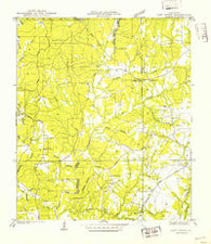 Lost Creek Louisiana Historical topographic map, 1:31680 scale, 7.5 X 7.5 Minute, Year 1941