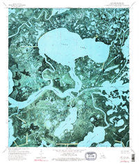 Lost Lake Louisiana Historical topographic map, 1:24000 scale, 7.5 X 7.5 Minute, Year 1974