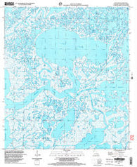 Lost Lake Louisiana Historical topographic map, 1:24000 scale, 7.5 X 7.5 Minute, Year 1998