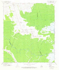 Lower Vacherie Louisiana Historical topographic map, 1:24000 scale, 7.5 X 7.5 Minute, Year 1962