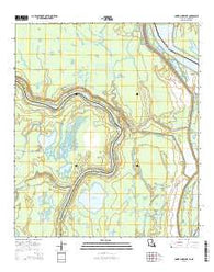 Lower Sunk Lake Louisiana Current topographic map, 1:24000 scale, 7.5 X 7.5 Minute, Year 2015