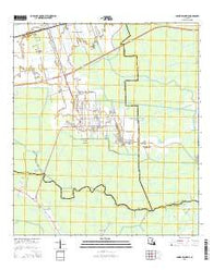 Lower Vacherie Louisiana Current topographic map, 1:24000 scale, 7.5 X 7.5 Minute, Year 2015