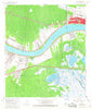 Luling Louisiana Historical topographic map, 1:24000 scale, 7.5 X 7.5 Minute, Year 1967